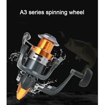 

Aluminum Spinning Reel Lightweight Saltwater Fishing Reel Ultra Smooth Powerful Spool Reels ice fishing reel fishing vessel reel