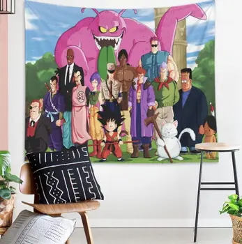 

Dragon Ball Painting Tapestry 3D Printing Tapestrying Rectangular Home Decor Wall Hanging WUKONG3