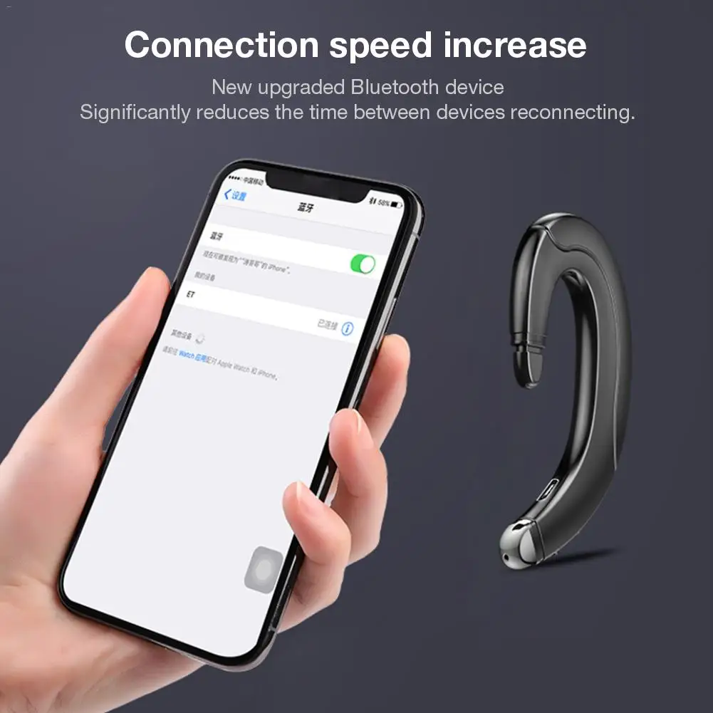YA-04D, костная проводимость, висящее ухо, Bluetooth 5,0, гарнитура, не входит в ухо, мини, Спортивная, беспроводная, долгий режим ожидания, Bluetooth, головка