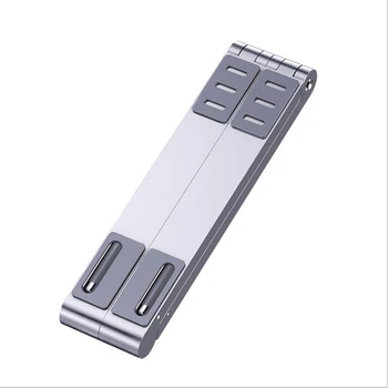 

Foldable 3-in-1 Aluminum Alloy Stand Folding Desktop Support Holder Heat Dissipation Phone Tablet Laptop Stand Holder Mount ygne