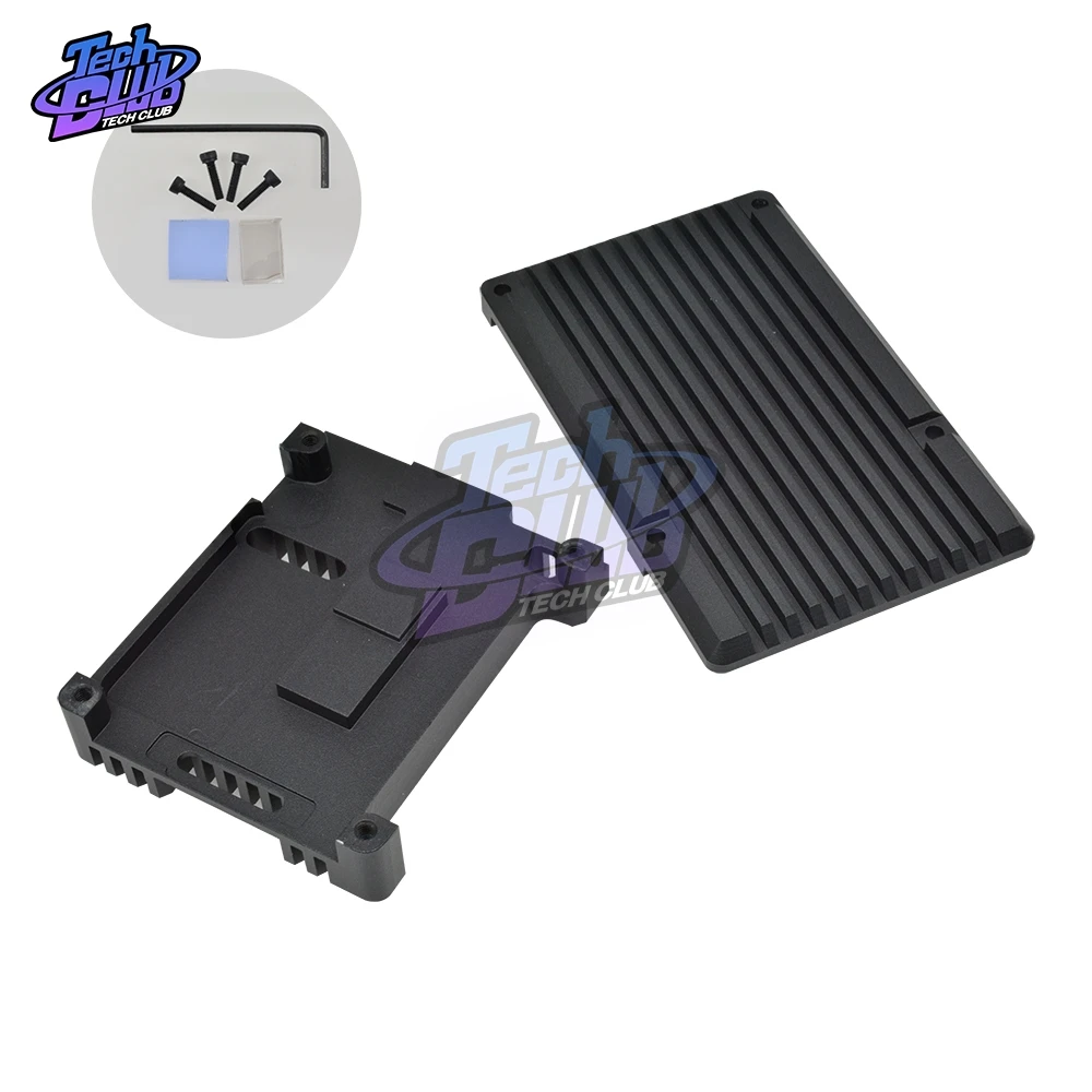 Чехол для корпуса из алюминиевого сплава с ЧПУ Raspberry Pi металлический корпус