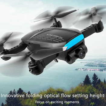 

With Camera Remote Control Travel One Key Return RC Quadcopter FPV WiFi Beginners Outdoor Camping Foldable Drone Adult Kids