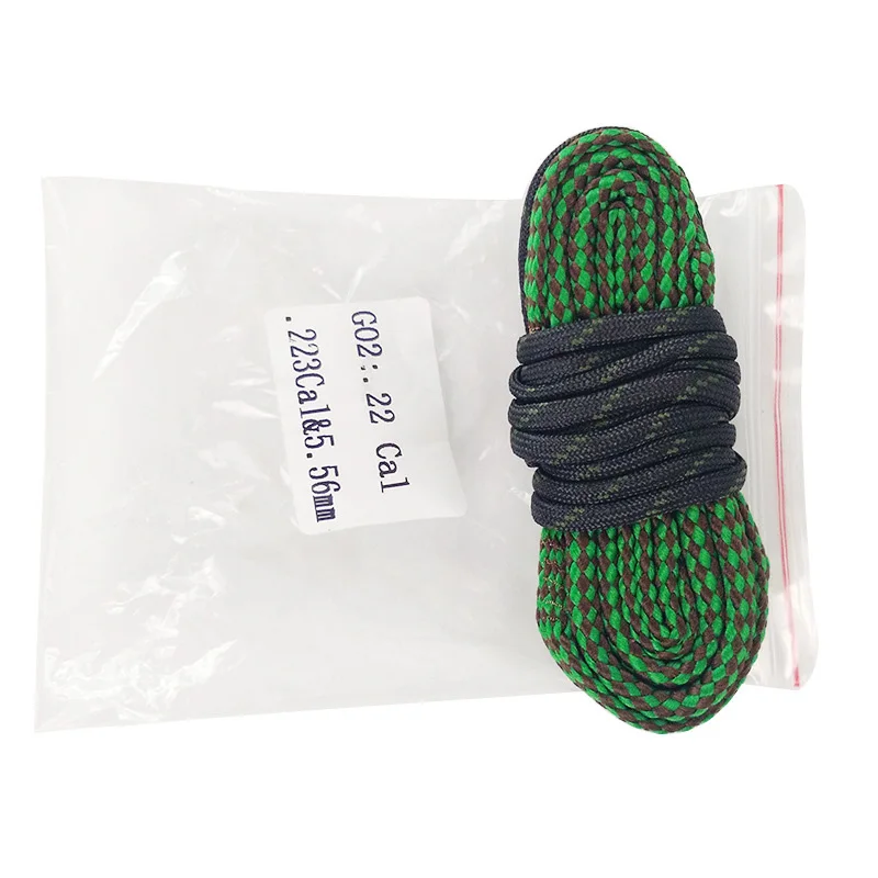 Nylon Cord Bore Snake Brush Cleaner Barrel Friction Rifle Cleaning Rope 170cm