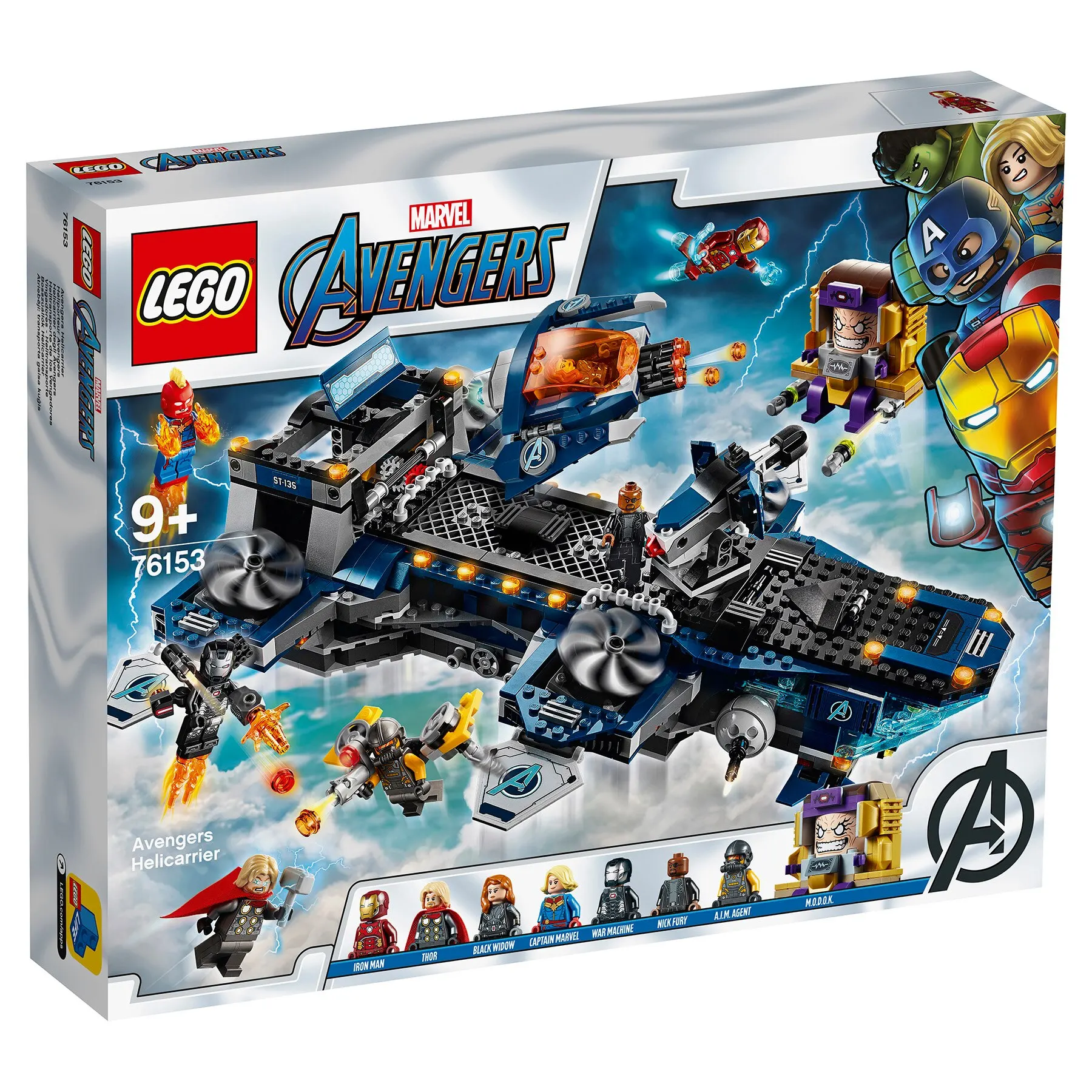Конструктор LEGO Marvel Avengers Movie 4 76153 Геликарриер|Блочные конструкторы| |