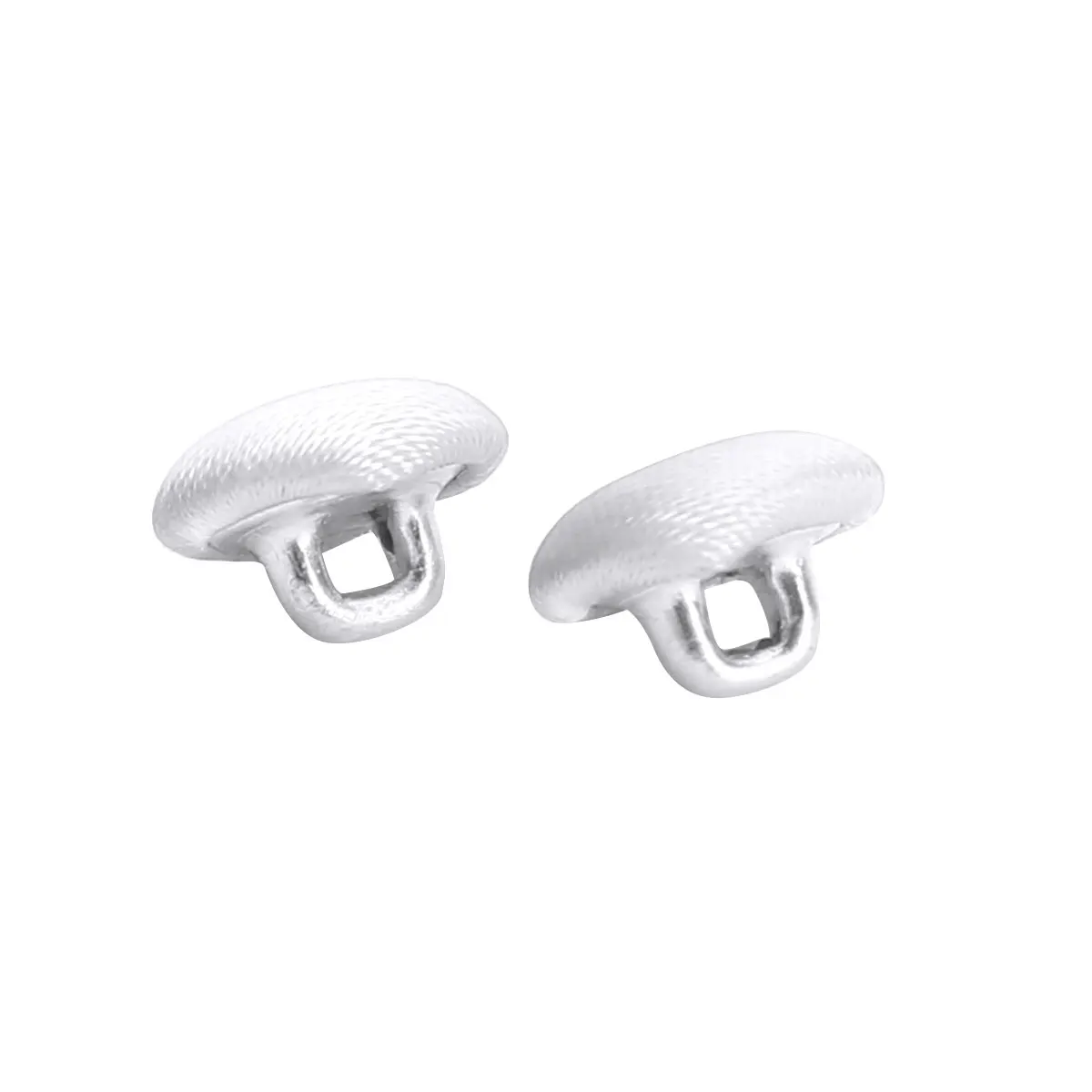 20Pcs Cloth Buttons Smooth Satin Covered Wedding Dress Back buckles Metal Shank Buttons for Tuxedo Suits Gowns Blouses Coats 4