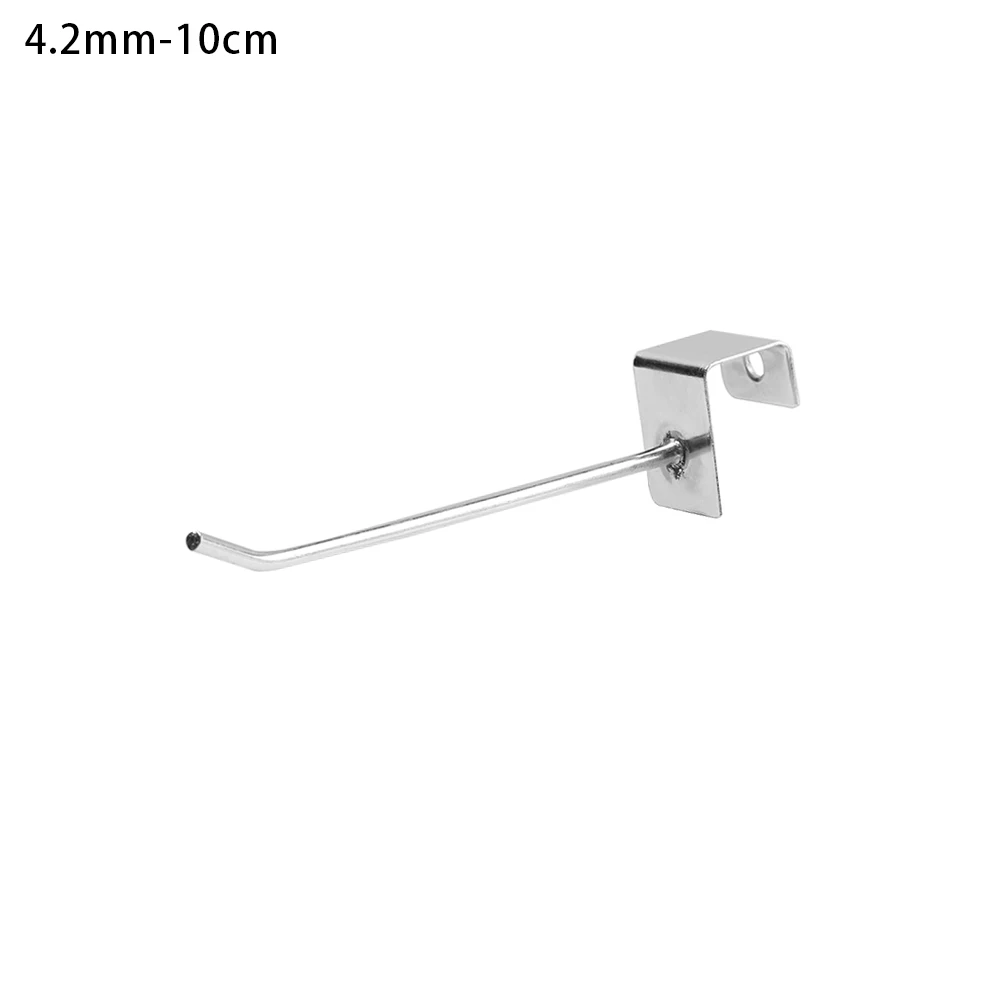 4.2mm-10cm 5 шт./упак. один Pegboard крюк подвесной держатель для Дисплей крюк домашняя кухонная для хранения стойку Многофункциональный 9 размеров - Цвет: 4.2mm-10cm