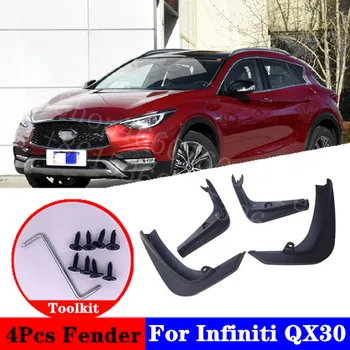 

For Infiniti QX30 2017-2020 2.0T Mudflap Splash Guard Special modification parts Mudguard Fen der car accessories