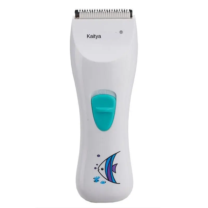 Manufacturer sells water-wash rechargeable silent electric push-shear household baby hairdresser, children's shaving power pushe