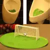 Goal Urinal Football Shooting Mat Urinal Male Toilet Clean Deodorant Bathroom Urinal Pad Leather Aromatic Tool Men's Toilette 1