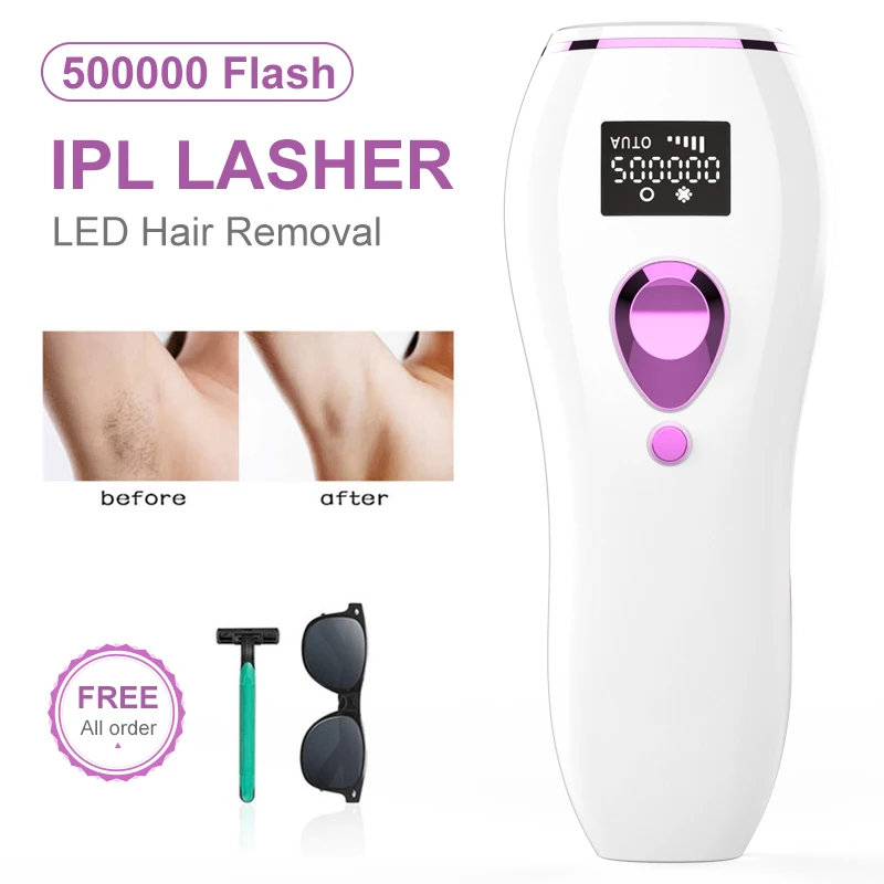 Фотоэпилятор 500000 IPL для удаления волос многофункциональный эпилятор омоложения