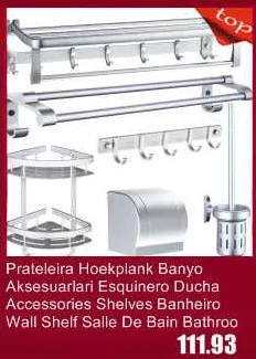 Badezimmer аксессуары для ванной комнаты держатель для ванной комнаты настенный держатель для ванной комнаты