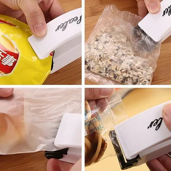 

Package Heat Sealer Closer 1PC Portable Sealing Tool Heat Mini Handheld Plastic Bag Sealer