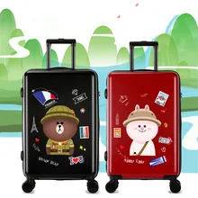 Костюм чехол s и дорожные сумки с рисунками героев мультфильмов для школьников; износостойкий высокое качественный Спиннер ручной клади чехол maletas де con ruedas