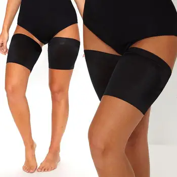 

Leg Warmers Women Anti Chafing Thigh Bands High Elastic Silica Gel Anti-friction Protection Sock Boots Femmal Lace Leg Warmer