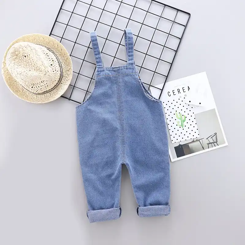 little boy denim overalls