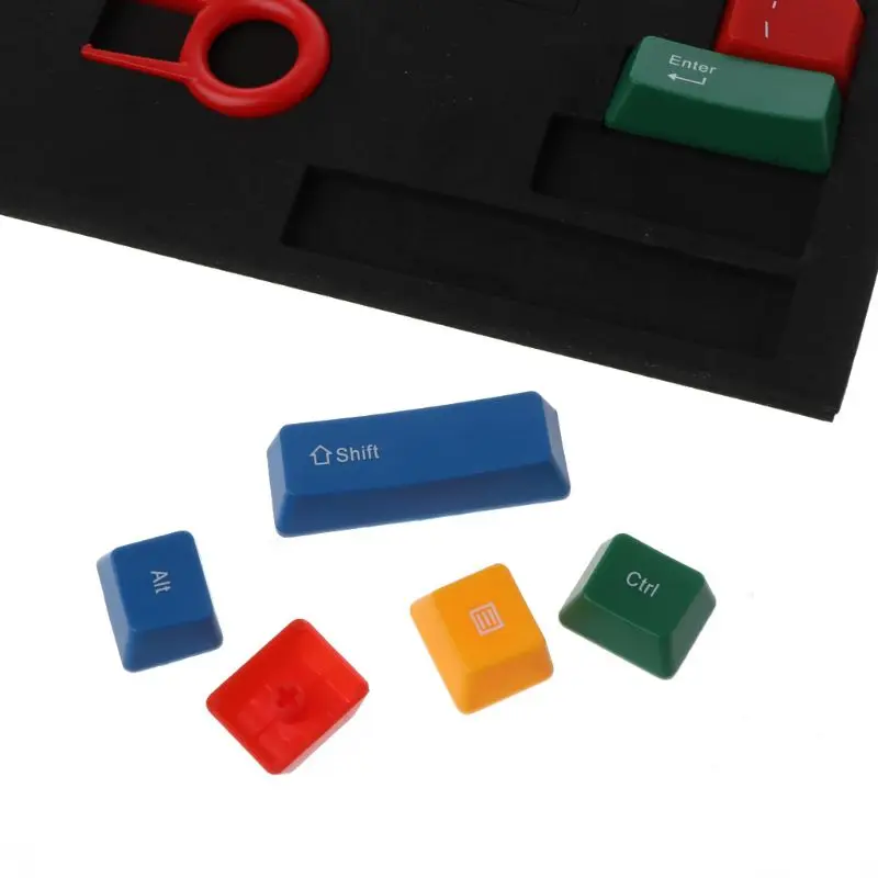 14 клавиш ABS RGBY OEM профильные колпачки для механической клавиатуры Cherry MX NOPPOO Ducky
