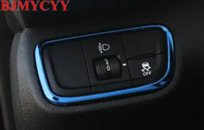 BJMYCYY новое поколение автомобильных фар переключатель из нержавеющей стали