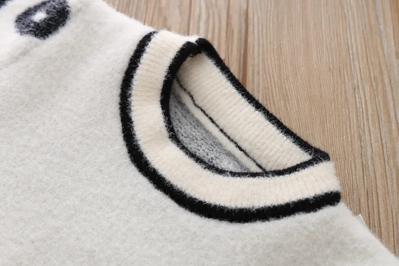 Платье свитер для девочек Humor Bear трикотажное платье детская одежда осень зима