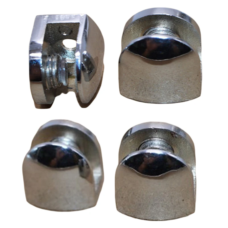 Стеклянный зажим Кронштейн держатель мебельная доска 4 шт для 8 мм толщина ванной