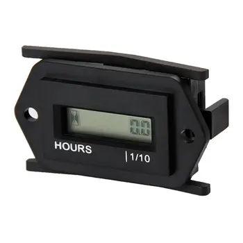 

Free shipping RL-HM010A Digital LCD Hour Meter DC 4.5-60V for motocross ATV dirt bike diesel gasoline log splitter cutter Truck