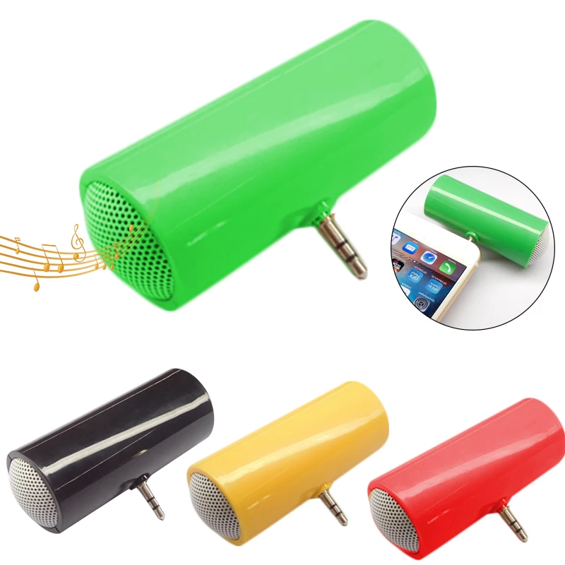 

3.5 mm AUX Direct Insert Mini Speaker Stereo Portable Telephone Speaker MP3 Music Loudspeaker For Mobile Phone Tablet