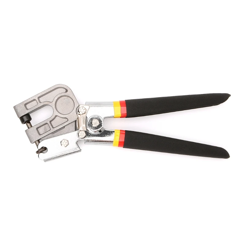 

10 Inch TPR Handle Stud Crimper Pincer Punch Pliers Punching Forceps Board Drywall Partition Fastener Crimping Lock Plier