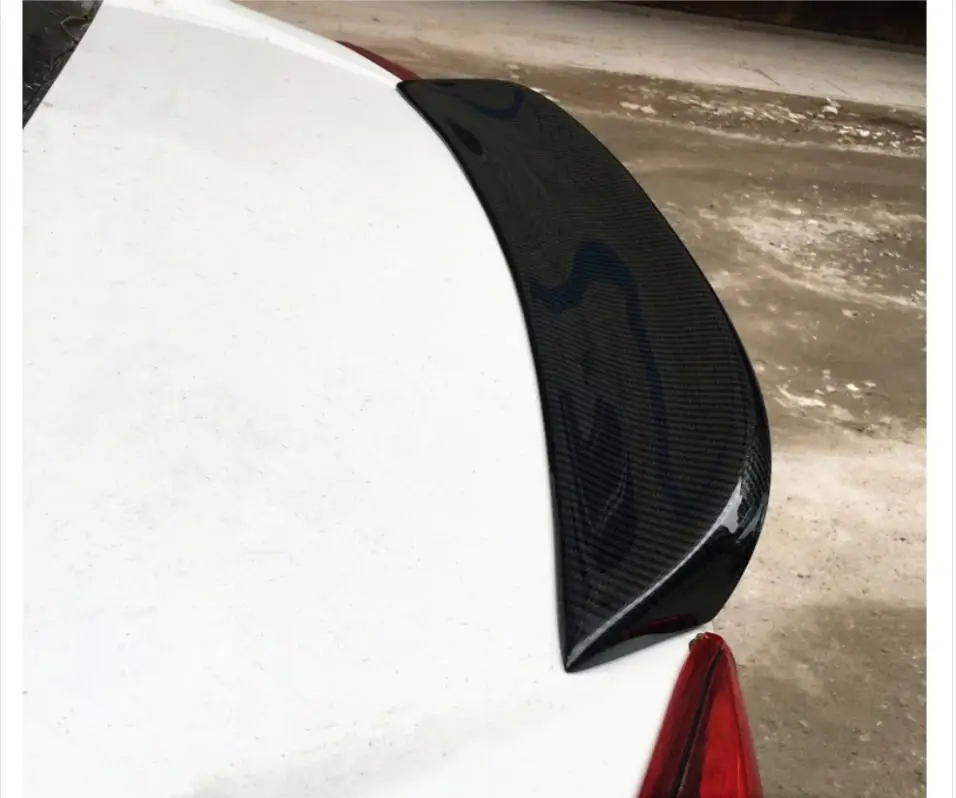 Углеродное волокно заднее крыло багажника выступ Спойлеры подходит для 16-18 Honda Civic