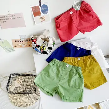 

2020 new girls boys shorts summer cotton fashion kids shorts 1-7t HO511