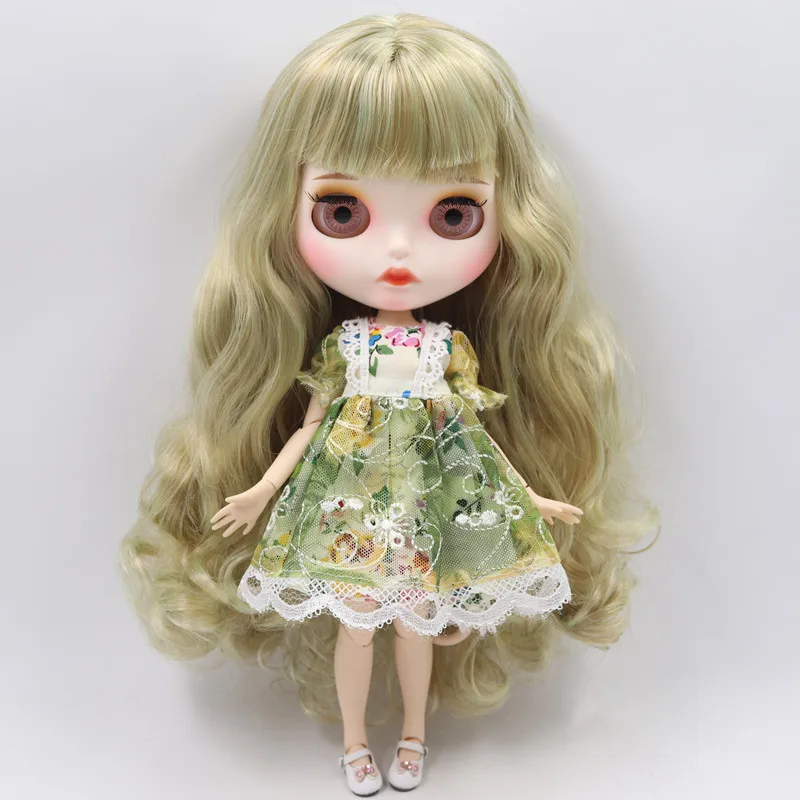 ICY Nude Factory Blyth кукла серии No. BL9400/400 зеленый микс каштановые волосы 1/6 шарнирное тело Neo 1/6 BJD, licca, jerryberry