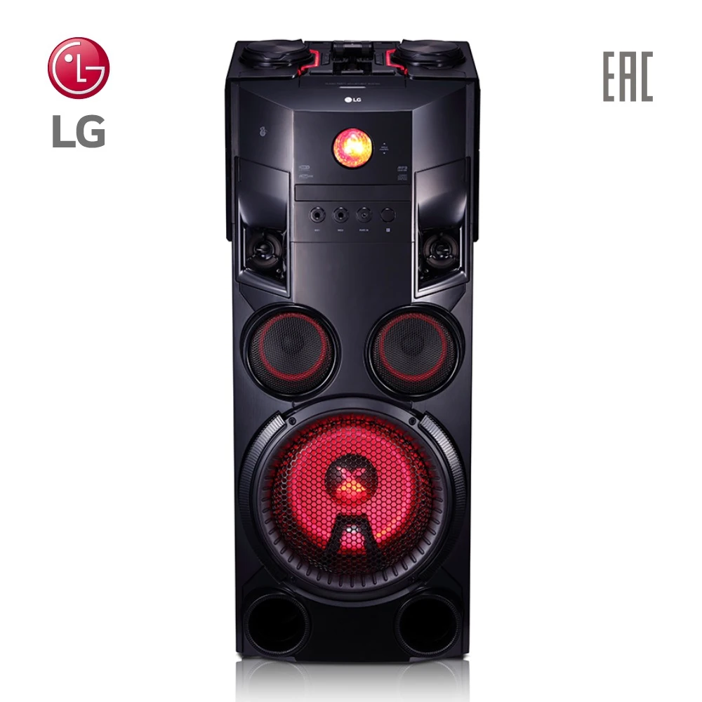 Аудиосистема LG с диджейскими функциями и караоке XBOOM OM7560 | Электроника