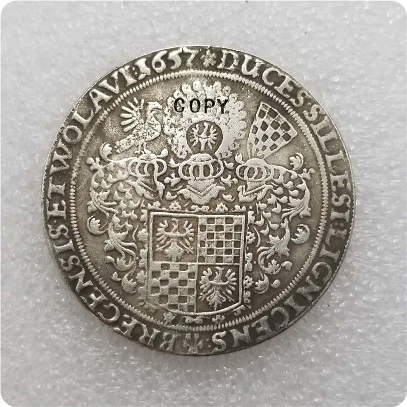 THALER-1657-GEORGIVS-LUDOVIC-CHRISTIAN копия монет