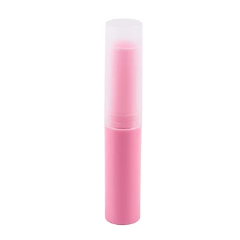 

NEW-25 PCS 4G Matte DIY Refillable Empty Lip Balm Lipstick Stick Tube Bottle Container Pink