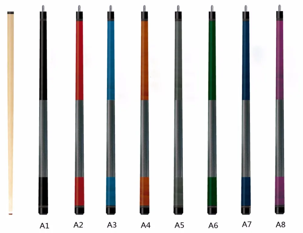 Новое поступление Снукер cue Stick 10 мм наконечник кожаная ручка льняная нить обертывание Китай