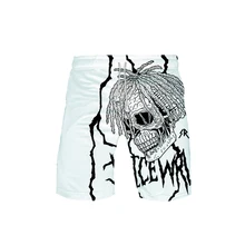 Rapper Juice WRLD хип хоп эмо ловушка Lucid Dreams новые летние мужские модные трендовые шорты с 3d принтом популярные повседневные летние шорты