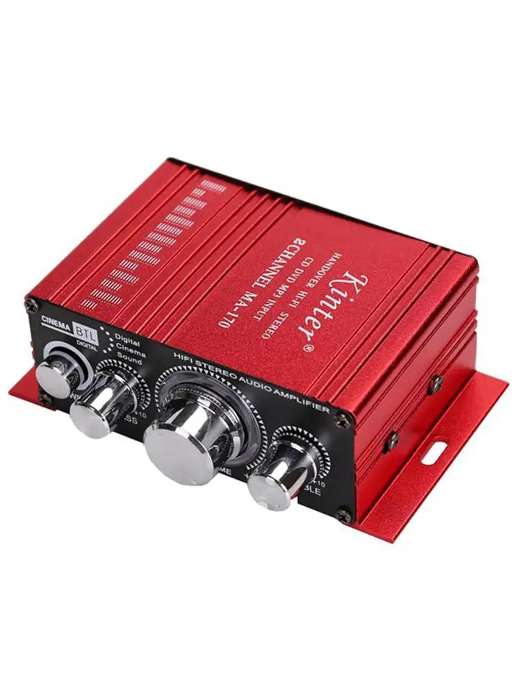 DC 12V Small Audio Power Amplifier Home Theater For Kinter MA170