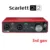 Новый модернизированный Focusrite Scarlett 2i2 (3-го поколения) профессиональный записывающий аудиоинтерфейс USB звуковая карта с микрофонным предусилителем