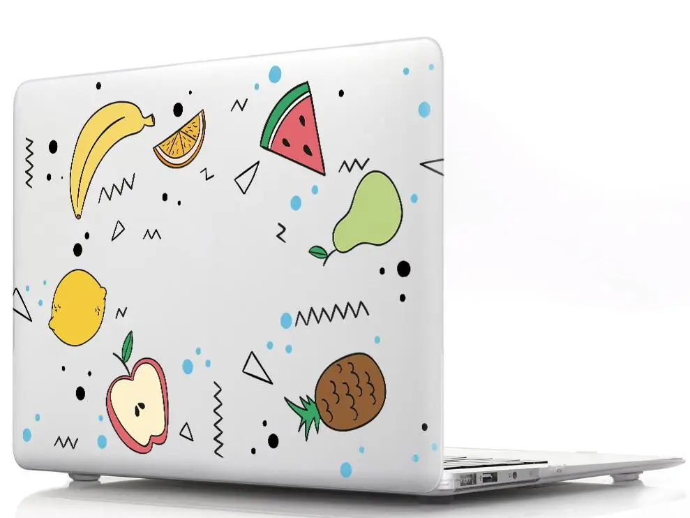 5 Жесткий чехол с рисунком фруктов для Mac 11,6 13,3 15,4 Touch Bar, чехол для Apple Macbook Air Pro 11 12 13 15 - Цвет: 5