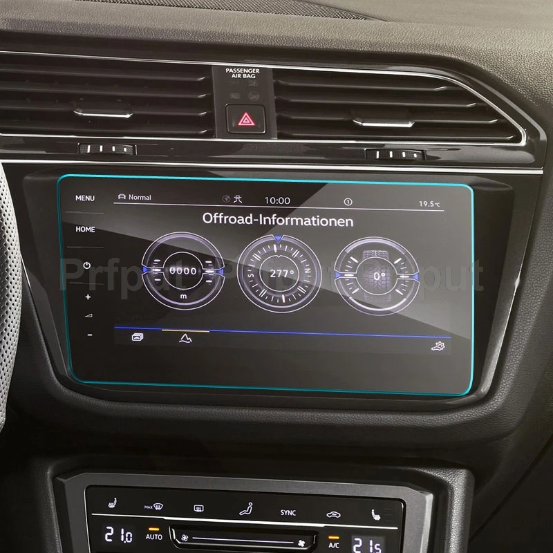Автомобильная Защита экрана для Volkswagen Tiguan Allspace 2022 GPS навигационный экран |