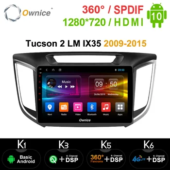 

Ownice Android 10.0 2DIN 360 Panorama Car Radio DVD Player GPS Navi k3 k5 k6 For HYUNDAI Creta IX25 2014 - 2020 4G LTE DSP SPDIF