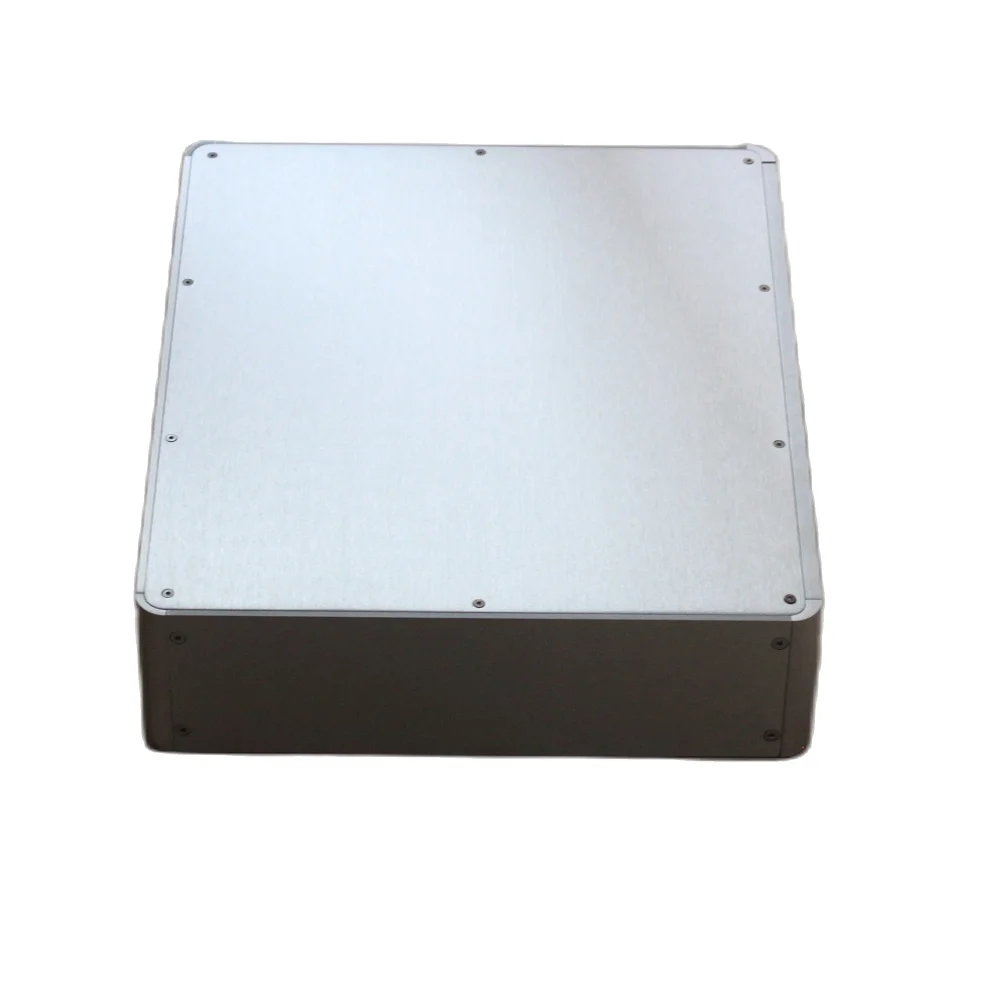 Size (mm) : W380 H89 L320 BZ3809H Full Aluminum Enclosure /AMP Case/Power Amplifier Box/Chassis PSU BOX