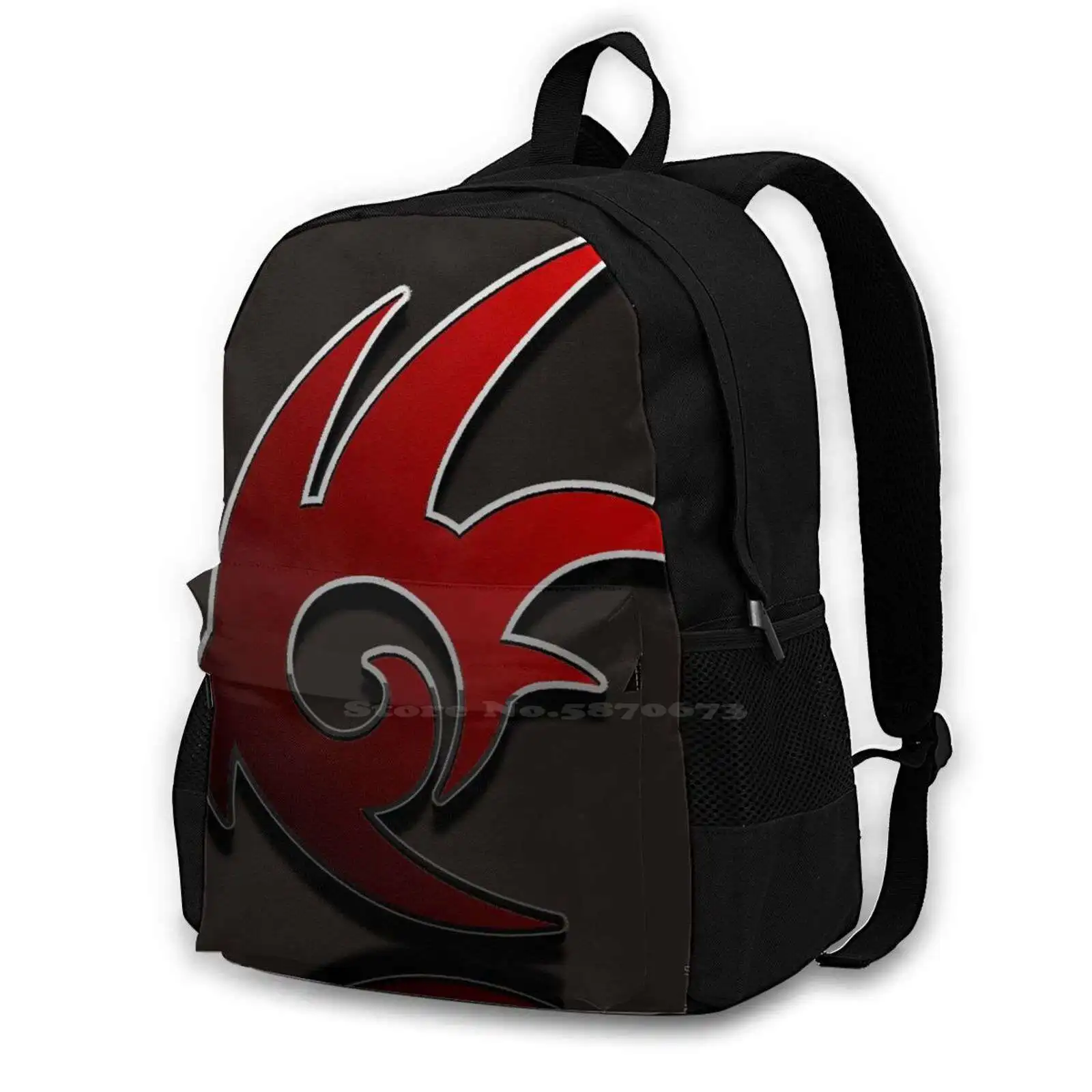 Shadow The Hedgehog Nuovi Arrivi Borse Unisex Borsa Casual Zaino Shadow Hedgehog Shadow The Hedgehog Logo Edgy Edgelord