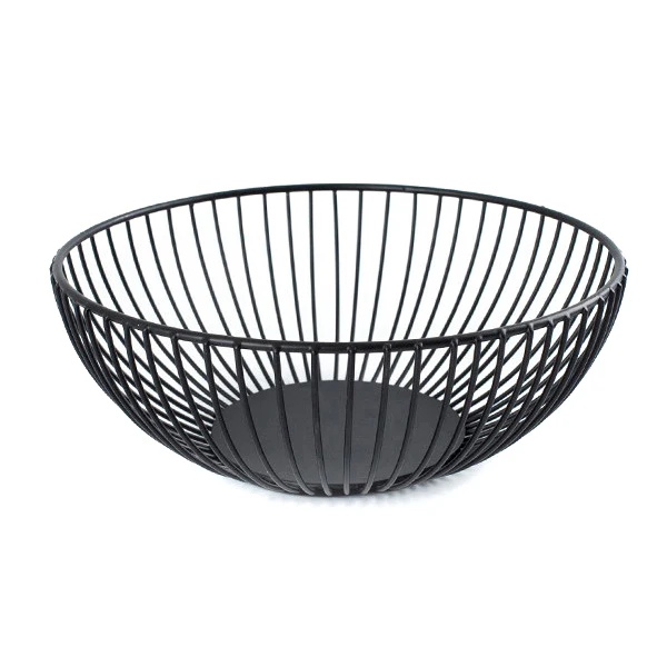 Fruit Holder Vegetable Basket Iron Wire Candy Biscuit Bowls Tray Kitchen Food Storage P7Ding