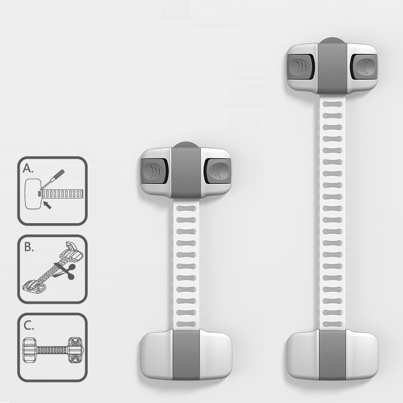 1 шт. замок для безопасности детей в шкафу|cabinet door lock|fridge cabinetchild care |