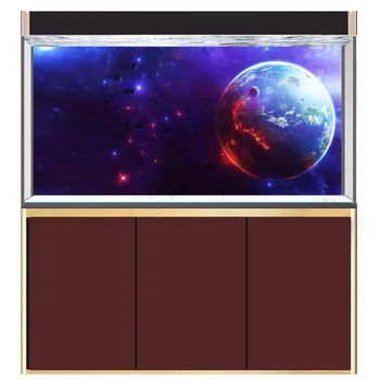 

[JT-0020] Fish Tank Background HD Starry Sky Series Aquarium Sticker Mural Decoration Painting Pattern Size Can Be Customized