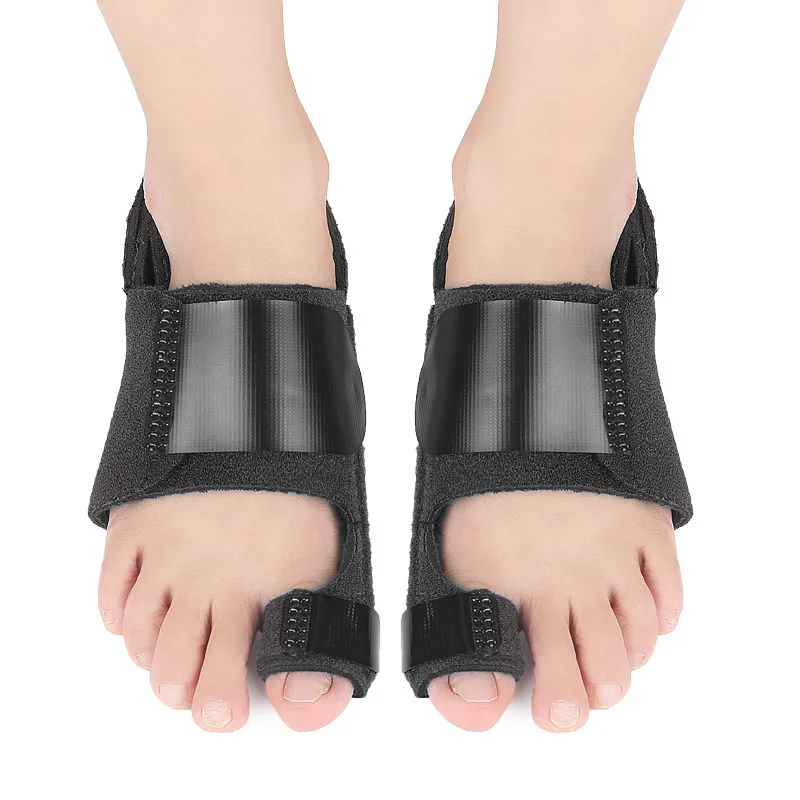 1Pair Big Toe Hallux Valgus Bunion Corrector Orthotics Feet Care Bone Thumb Adjuster Correction Splint Bone Thumb Straightener