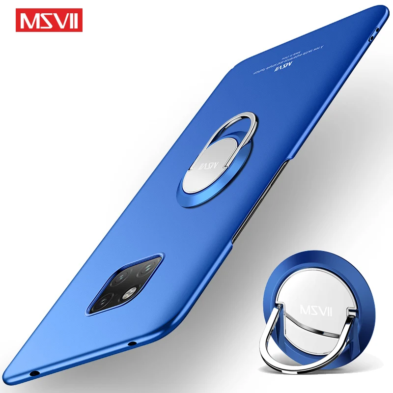 Mate 20 Pro Case Cover Msvii Slim Matte Coque For Huawei Mate20 X Lite Ring Holder |