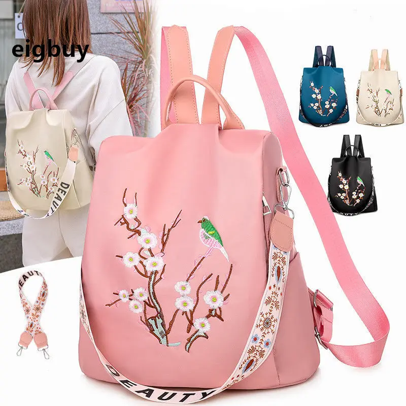 Female Backpack Girl Women's Designer Classic Black Casual Backpacks for Teenage Girls Mochila Feminina Rucksack |
