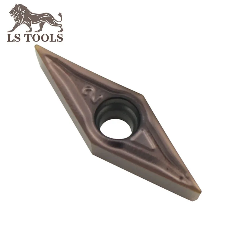

LS Lathe turning tools carbide inserts VBGT110301 MF VCGT110302 VCGT110304 Turning inserts blade Steel Metal internal grooving