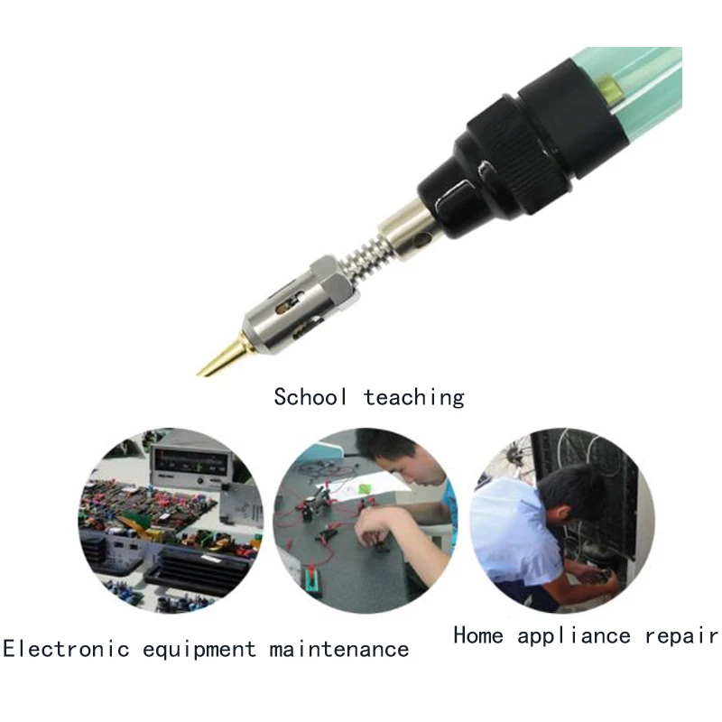 LAMEZIA Portable Gas Iron Pen Type Gas Iron Inflation Form Gas Iron Soldering Iron Burner Welding Hot Flame Tool