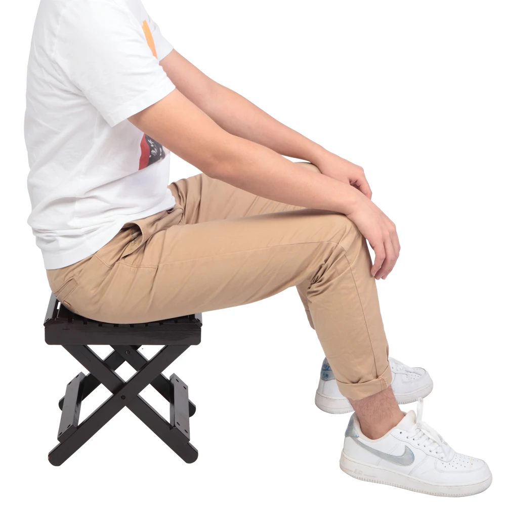 

Newest Children Multi-function Collapsible Bamboo Stool Brown